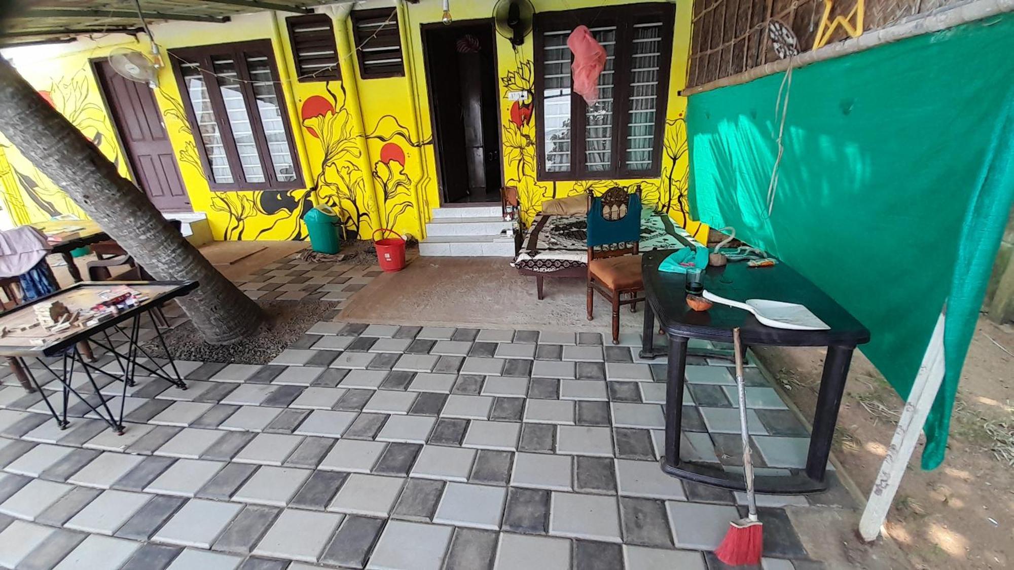 Santa Maria Hostel Munroe Island Mundrothuruth Exterior foto